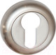 Миниатюра изображения товара Накладка на цилиндр Lockstyle Круглая PRO-ET SN/CP (матовый никель/хром)