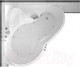 Миниатюра изображения товара Карниз для ванны Aquanet Bellona 165x165 / 152669