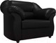 Миниатюра изображения товара Кресло мягкое Лига Диванов Карнелла 240 / 105853 (экокожа черный)