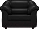 Миниатюра изображения товара Кресло мягкое Лига Диванов Карнелла 240 / 105853 (экокожа черный)