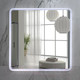 Миниатюра изображения товара Зеркало Пекам Marta 60x60 / marta-60x60s (с подсветкой и сенсором на прикосновение)