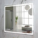 Миниатюра изображения товара Зеркало Пекам Greta 80x60 / greta-80x60s (с подсветкой и сенсором на прикосновение)
