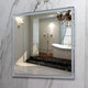 Миниатюра изображения товара Зеркало Пекам Greta 80x70 / greta-80x70 (с подсветкой)