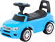 Миниатюра изображения товара Каталка детская Полесье SuperCar №5 со звуковым сигналом / 84521 (голубой)