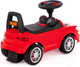 Миниатюра изображения товара Каталка детская Полесье автомобиль SuperCar №6 со звуковым сигналом / 84590 (красный)