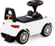 Миниатюра изображения товара Каталка детская Полесье автомобиль SuperCar №6 со звуковым сигналом / 84606 (белый)