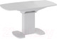 Миниатюра изображения товара Обеденный стол ТриЯ Портофино СМ(ТД)-105.01.11(1) (белый глянец/стекло белое)
