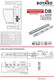 Миниатюра изображения товара Комплект направляющих мебельных Boyard DB4504Zn/450