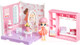 Миниатюра изображения товара Комплект аксессуаров для кукольного домика Bondibon Кукольный уголок и куколка Oly. Гардеробная / ВВ4493