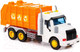 Миниатюра изображения товара Автомобиль игрушечный Полесье Профи. Коммунальный со звуком и светом / 86501 (инерционный, оранжевый)