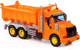 Миниатюра изображения товара Самосвал игрушечный Полесье Профи / 86297 (инерционный, оранжевый)