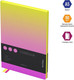 Миниатюра изображения товара Записная книжка Berlingo Radiance А5 NB0 93501 (80л, желтый/розовый градиент)