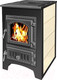 Миниатюра изображения товара Печь-камин Везувий ПК-01 (270) с плитой (бежевый)