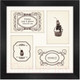 Миниатюра изображения товара Рамка ПАЛИТРА ГП630-07/2720 10x15(30x30) (черный/белый)