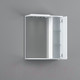 Миниатюра изображения товара Шкаф с зеркалом для ванной RedBlu by Damixa Palace One M41MPR0601WG