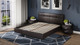 Миниатюра изображения товара Двуспальная кровать ТриЯ Элис тип 1 с мягкой обивкой 160x200 (темный)
