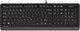 Миниатюра изображения товара Комплект клавиатура и мышь A4Tech Fstyler F1010 (черный/серый)