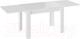 Миниатюра изображения товара Обеденный стол ТриЯ Норман тип 1 (белый/стекло белый глянец)