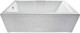 Миниатюра изображения товара Ванна акриловая 1Марка Korsika 190x100 (с каркасом и экраном)