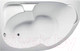 Миниатюра изображения товара Ванна акриловая 1Марка Diana 170x105 L (с каркасом)