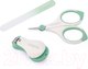 Миниатюра изображения товара Маникюрный набор детский BabyOno 398/01 (мятный)