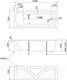 Миниатюра изображения товара Ванна акриловая 1Марка Modern 160x70 (с ножками)