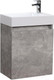Миниатюра изображения товара Тумба с умывальником Belux Темпо НП50 (31, бетон чикаго/светло-серый)