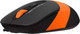 Миниатюра изображения товара Комплект клавиатура и мышь A4Tech Fstyler F1010 (черный/оранжевый)