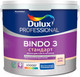 Миниатюра изображения товара Краска Dulux Bindo 3 для стен и потолков (4.5л, белый глубокоматовый)