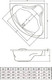 Миниатюра изображения товара Ванна акриловая Bonito Home Andro 140x140 (с ножками)