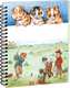 Миниатюра изображения товара Скетчбук Попурри Уэйн. Удар по мячу. Три милых маленьких котенка