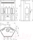 Миниатюра изображения товара Печь-камин Мета-бел Енисей АОТ 11.0