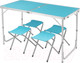 Миниатюра изображения товара Комплект складной мебели Coyote HKTB-1002 (голубой)