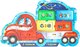 Миниатюра изображения товара Развивающая игра Smile Decor Новогодний грузовик / П247