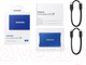 Миниатюра изображения товара Внешний жесткий диск Samsung T7 2TB (MU-PC2T0H/WW)