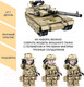 Миниатюра изображения товара Конструктор Bondibon Военный Десант. Танк / ВВ4801