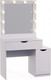 Миниатюра изображения товара Туалетный столик с зеркалом Мир Мебели SV-42 с подсветкой