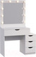 Миниатюра изображения товара Туалетный столик с зеркалом Мир Мебели SV-45 с подсветкой