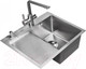 Миниатюра изображения товара Мойка кухонная Avina HM5848 R (нержавеющая сталь)