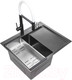 Миниатюра изображения товара Мойка кухонная Avina HM5848 L (графит)