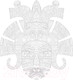 Миниатюра изображения товара Раскраска-антистресс Попурри Арт-терапия. Сокровища Ацтеков