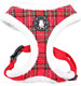 Миниатюра изображения товара Шлея-жилетка для животных Puppia Blitzen-A / PAQD-AC1470-CR-S (красный/клетка)