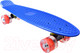 Миниатюра изображения товара Скейтборд Sabriasport СК55 (синий)