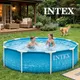 Миниатюра изображения товара Каркасный бассейн Intex Metal Frame Beachside 28206 (305х76)