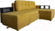 Миниатюра изображения товара Диван угловой Lama мебель Пингвин-2/20 левый (Ultra Mustard)