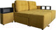 Миниатюра изображения товара Диван угловой Lama мебель Пингвин-2/20 левый (Ultra Mustard)