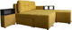 Миниатюра изображения товара Диван угловой Lama мебель Пингвин-2/20 левый (Ultra Mustard)