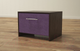 Миниатюра изображения товара Прикроватная тумба Proson Varna (венге/фиолетовый)