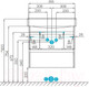 Миниатюра изображения товара Тумба с умывальником Акватон Нортон 65 (1A2488K0NT010)
