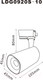 Миниатюра изображения товара Трековый светильник Arte Lamp Barut A4561PL-1BK